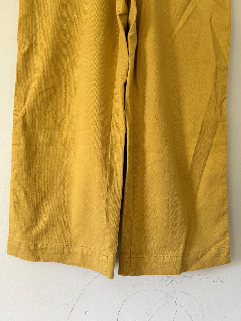 🍓The Golden Palmer Wide Leg High Rise Crop Pants - Picture 12 of 14